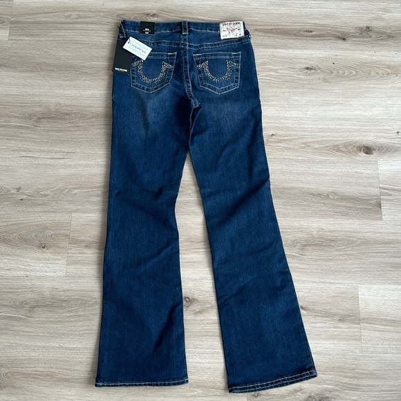 True religion BECCA BOOTCUT JEAN womens size 27 color blue - Picture 11 of 13